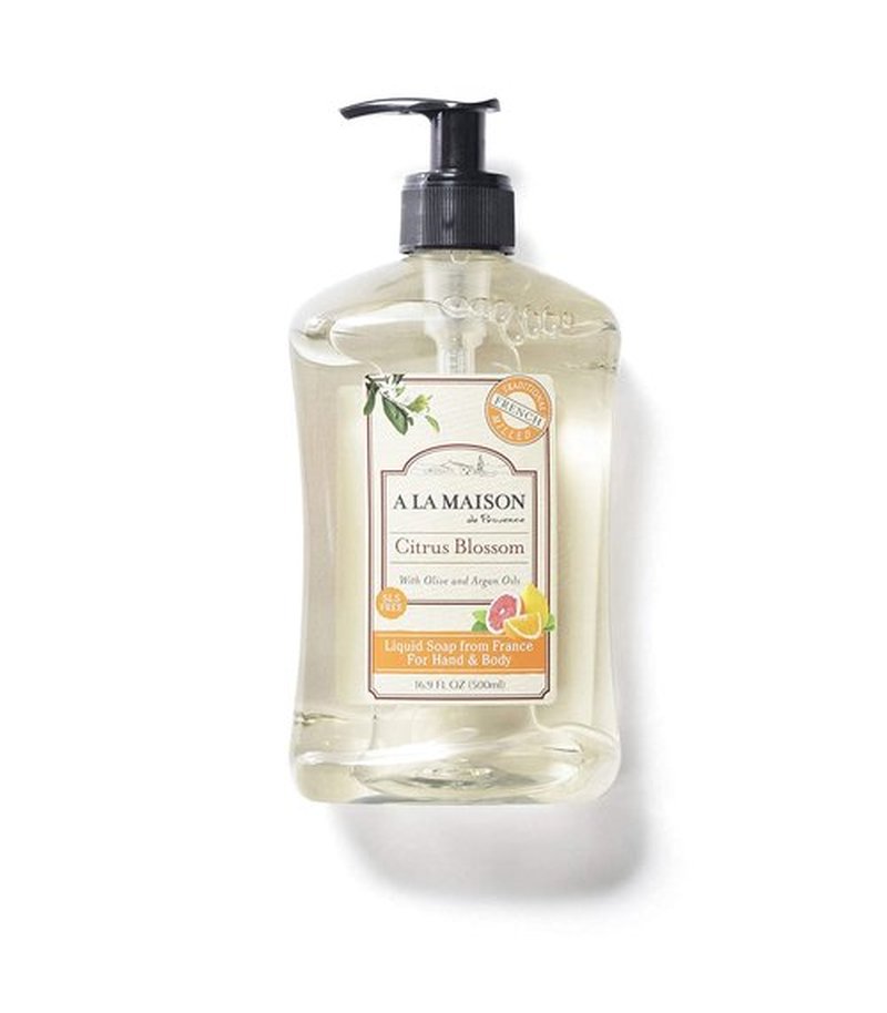 A LA MAISON French Liquid Hand Soap, Citrus Blossom - Natural Hand Wash Made with Essential Oils - Biodegradable, Plant-Based, Vegan, Cruelty-Free, Alcohol & Paraben Free (16.9 oz, 2 Pack)