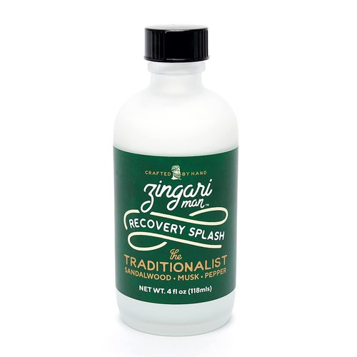 Zingari Man - Traditionalist Recovery Splash - Mens Skin Care Aftershave Products - Moisturizer and Body Lotion Wash - Hydration Primer With Cologne and Oil Blend - Sensitive Shaving Treatment