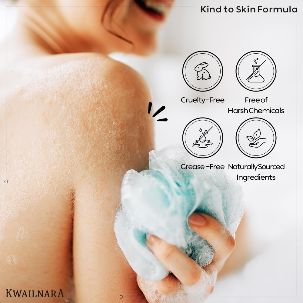 Kwailnara Coconut Milk Body Wash & Lotion Set (19.75 Oz Each) – 2-Piece Korean Skincare Duo for Hydrated & Silky Skin | Milk Protein, Royal Jelly & Restorative Coconut Extract | Paraben-Free
