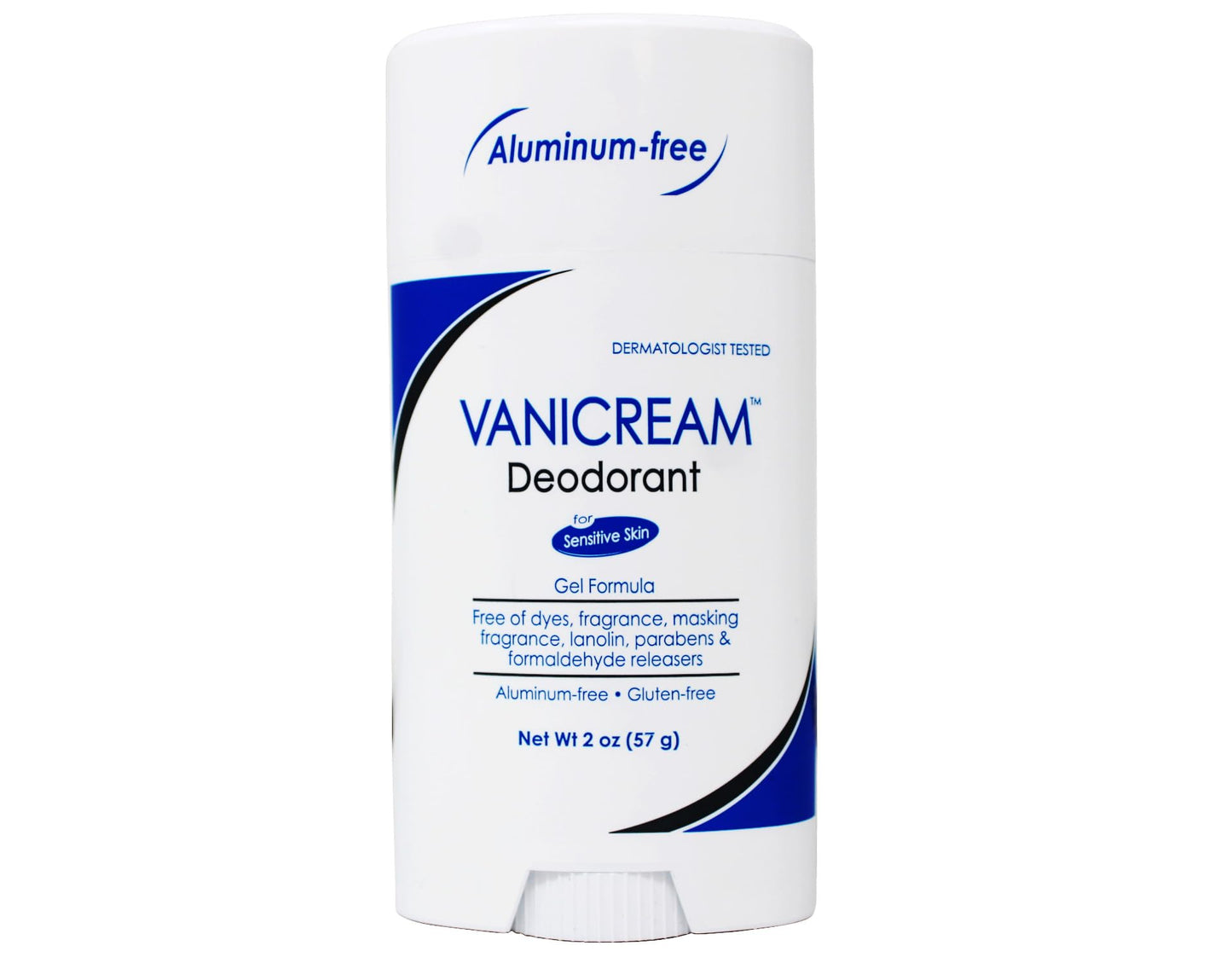 Vanicream Deodorant for Sensitive Skin, Aluminum-Free, Gel Formula, 2 oz, Fragrance-Free (Pack of 3)