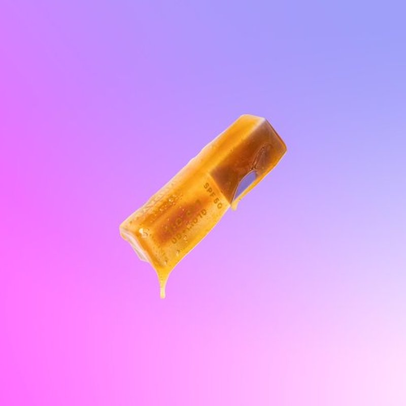 Naked Sundays SPF 50 Glow & Go Lip Oil - SPF Lip Oil, Moisturizes and Protects Lips, 4.5ml in Salted Caramel
