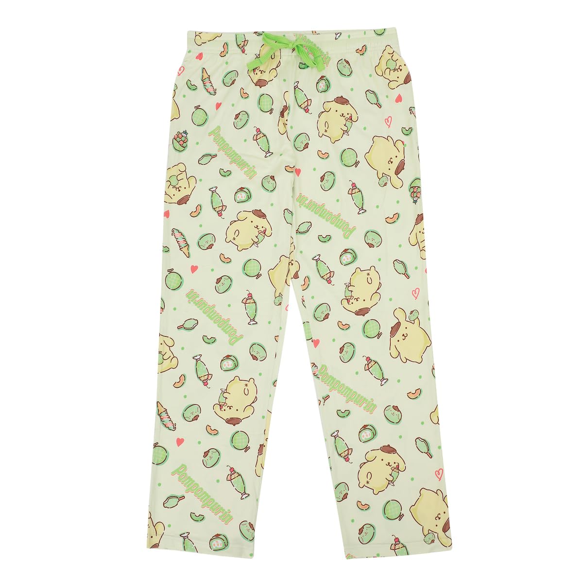 Bioworld Pompompurin Light Green Adult Womens Sleep Pants- XXL