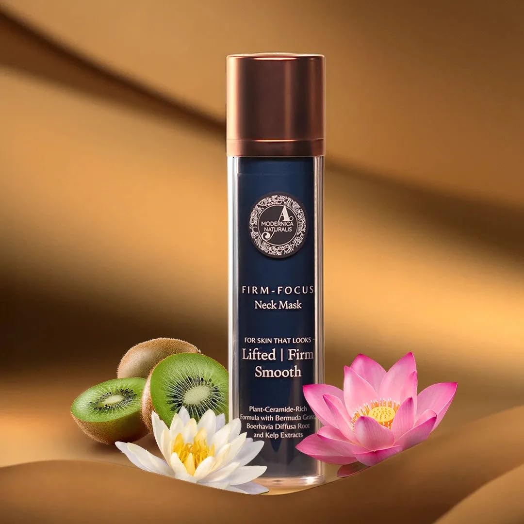 Firm-Focus Neck Mask - Lifts, Firms, Smooths the look of Loose, Saggy Skin on the Neck, Jaw, Chin & Upper Chest - Focused Neck Firming Action with Phyto-Ceramides and Water Lily (Firm focus neck mask)