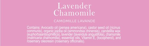 Vegan Lip Balm by PURE + SIMPLE Lavender Chamomile Lip Balm Collection, Cruelty Free Chapstick, Moisturize Dry, ed, or Chapped, Lips, 5 Tube Set.