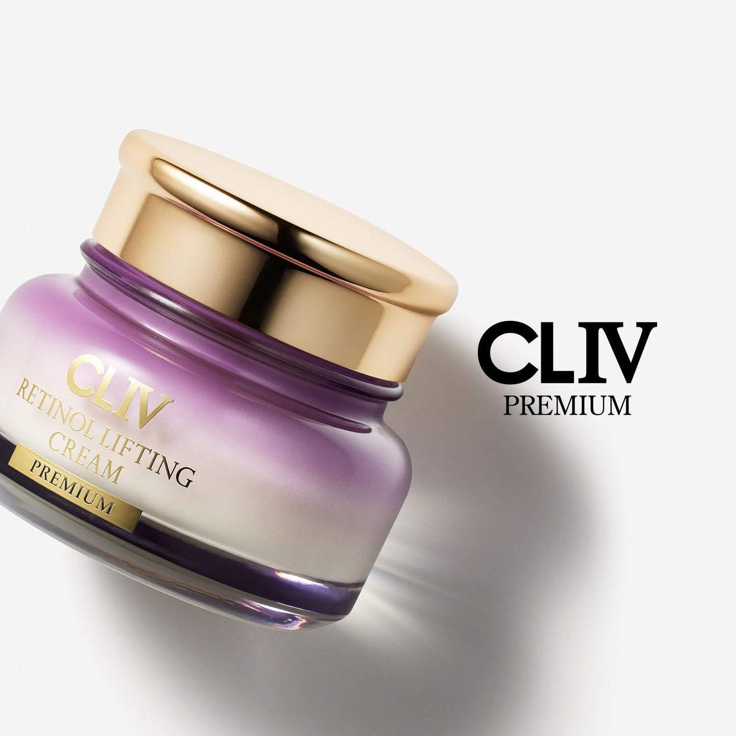 CLIV Retinol Lifting Cream – Korean Skincare Firming Moisturizer with 73% Collagen Solution & Retinol – Hydrating Face Cream for Skin Texture & Resilience – 1.69 fl oz (50ml)