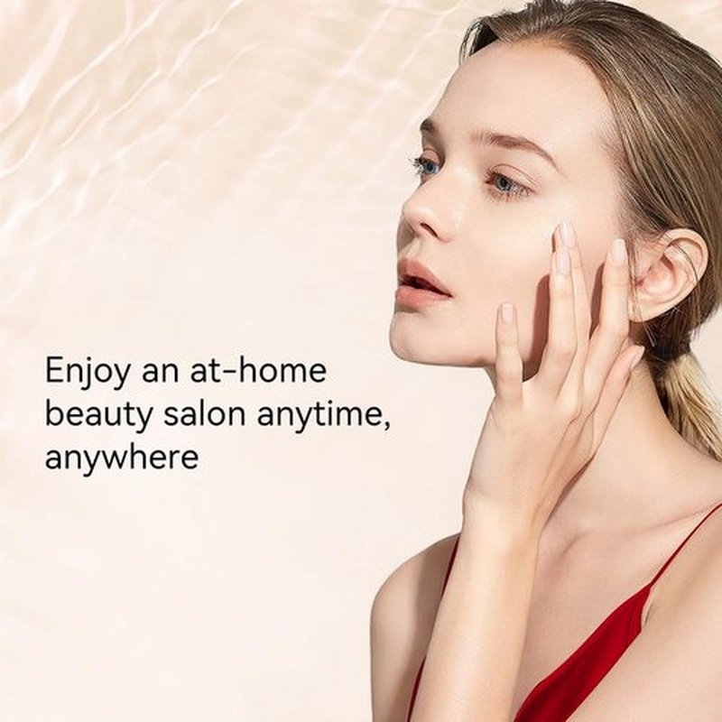 Neck Face Massager, Facial Massager Device, 3 Color Mode, Face Sculpting Tool for Double Chin with Thermal and Vibration (Whtie)