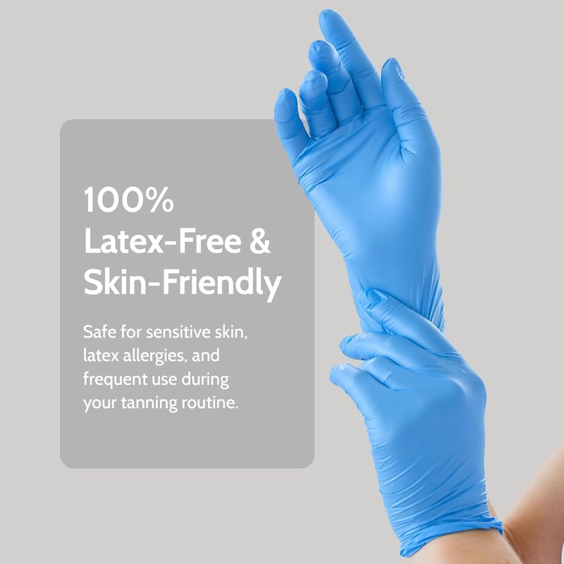 Fake Bake Tanning Application Gloves - Streak-Free Mitt for Flawless Self-Tan Finish | Latex-Free, One Size Fits Most, 12 Count