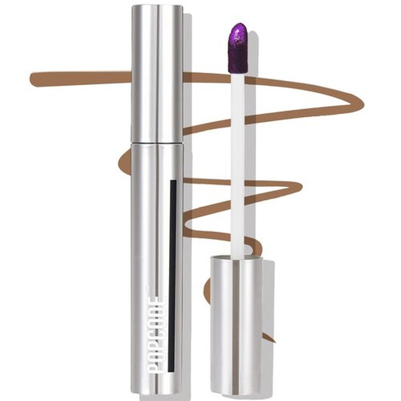 popcode Peel Off Lip Liner Stain, Infused with Nourishing Ingredients & Vitamin E, Quick Set Lip Stain Peel Off Long Lasting For All Skin Types, #004 Dark Brown