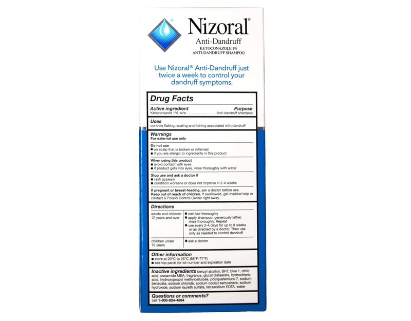 Nizoral A-D Shampoo - Anti-Dandruff Treatment for Flaking & Itching | 7 Fl Oz