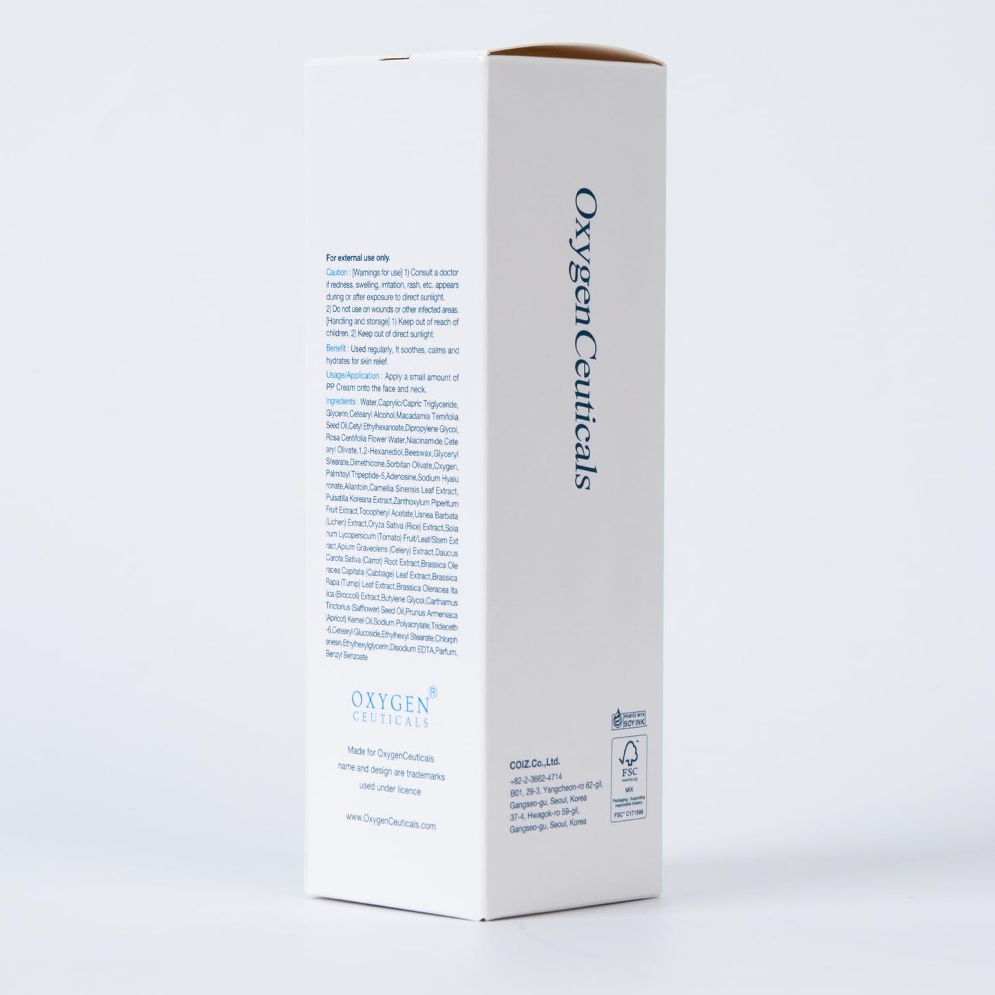 OxygenCeuticals PP Cream – Recovery Cream with Palmitoyl Tripeptide-5, Niacinamide & Adenosine, Moisturizing & Skin Barrier Support for Sensitive Skin. 6.76 fl.oz (200ml)