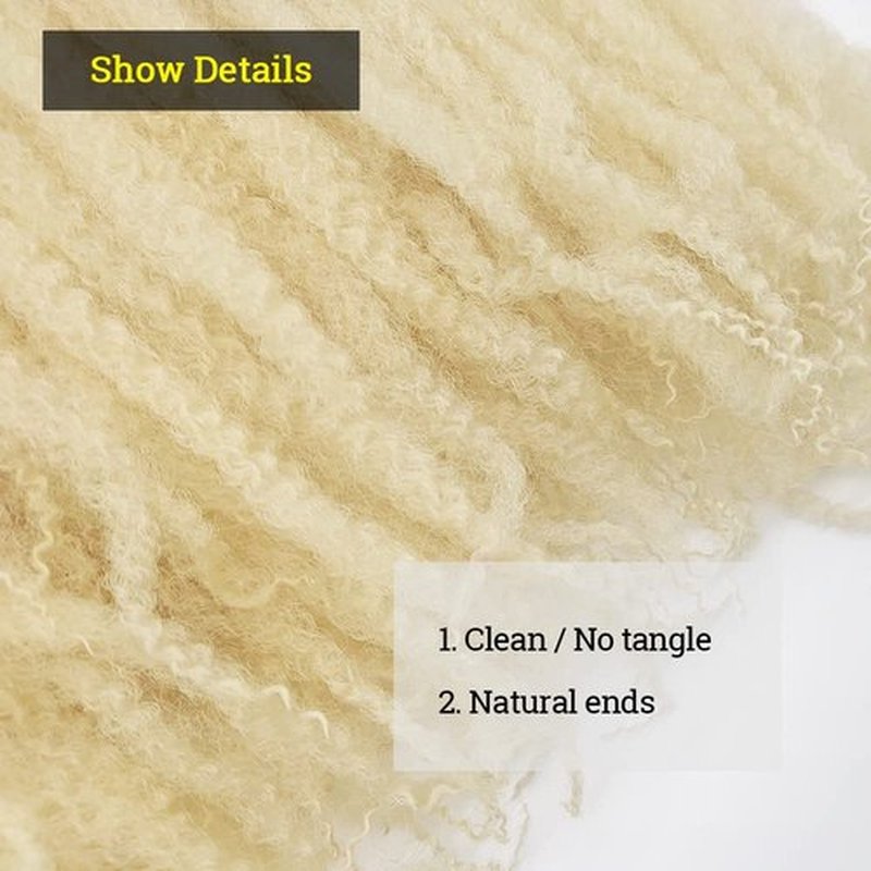 KGBFASS 3Packs Marley Braiding Hair 18Inch Afro Marley Hair For Twists Synthetic Kinky Braiding Hair Extensions (613)