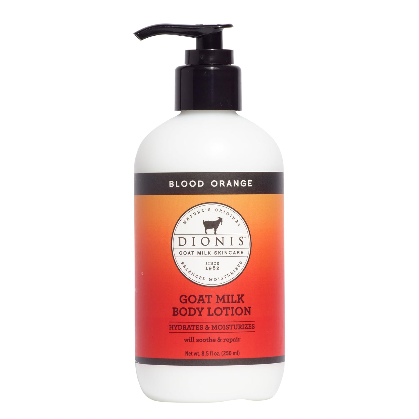 Dionis Goat Milk Lotion – Moisturizing Body Lotion for Dry Skin, Sensitive Skin Safe, Lightweight Non-Greasy Formula, Lotion Pump - Peppermint Twist 8.5 oz