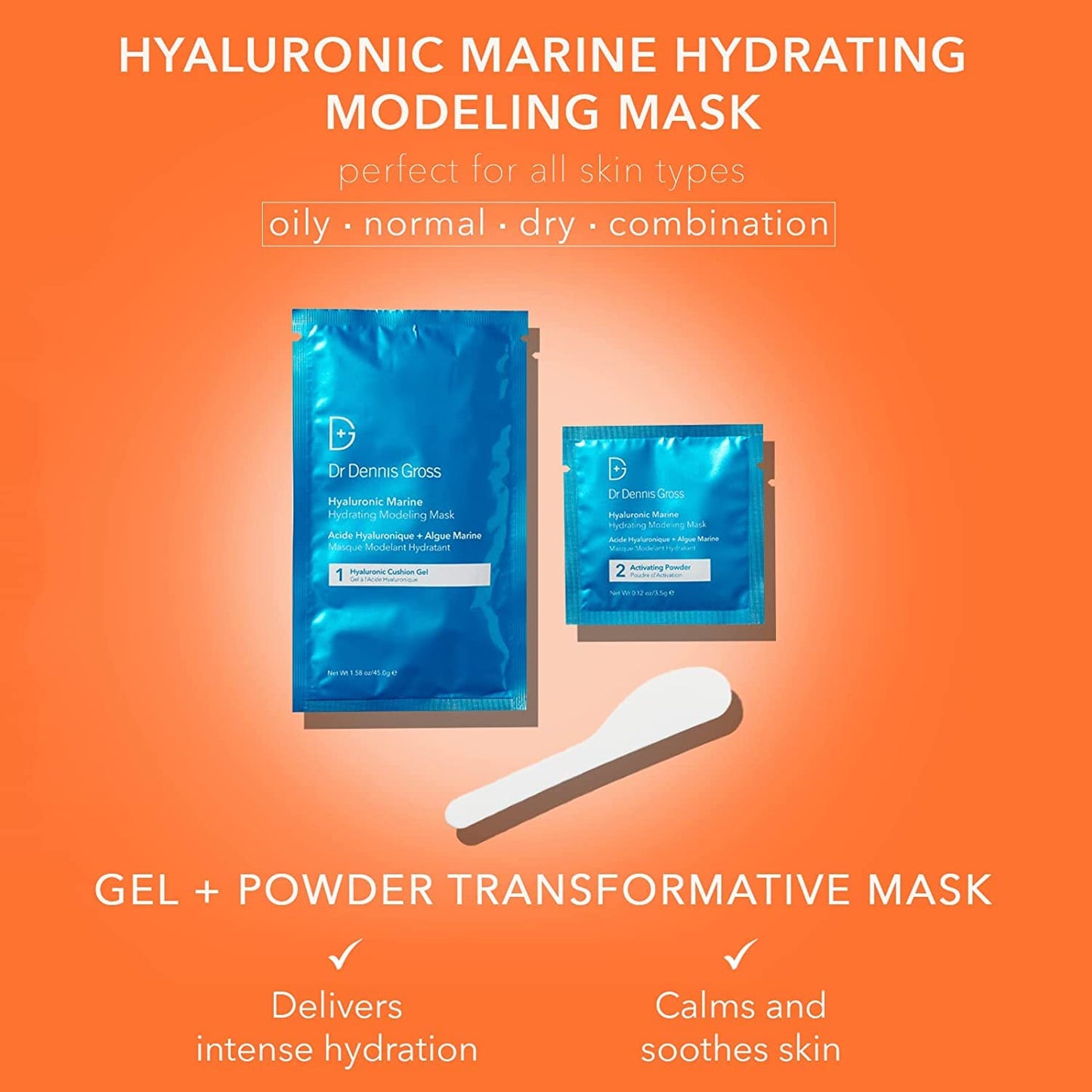 Dr Dennis Gross Women's Hyaluronic Marine Hydrate Modeling Mask