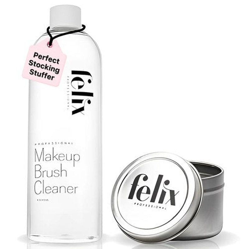 Makeup Brush Cleaner - Deep clean Rinse Free Quick Dry - Ideal for Cleaning and Odorizing Natural and Synthetic Make-up Brushes 8 oz