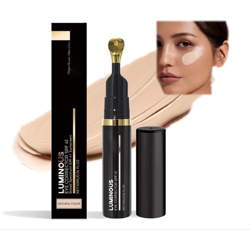 Luminous Eye Corrector Spf 41 - Under Eye Concealer for Dark Circles - Dermatology Luminous Eye Corrector - Anti-Aging Tinted Eye Cream 10 ML/0.34 FL.OZ (A, 1)