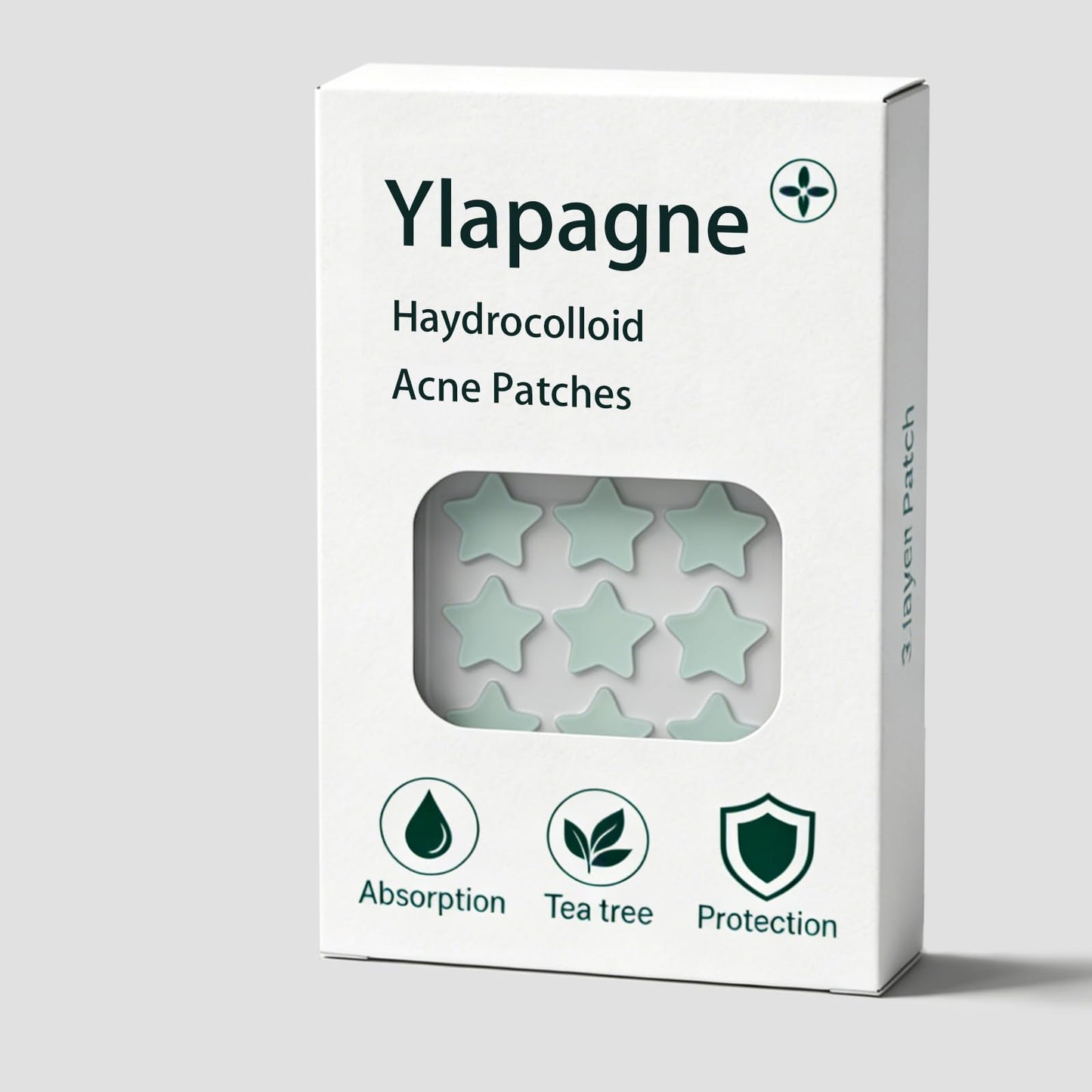 Pimple Patches for Face Cute Star Haydrocolloid Acne Patches Tea Tree oil Salicylic Acid Cica oil Colorful Invisinble Acne Removal Skin Care Stickers