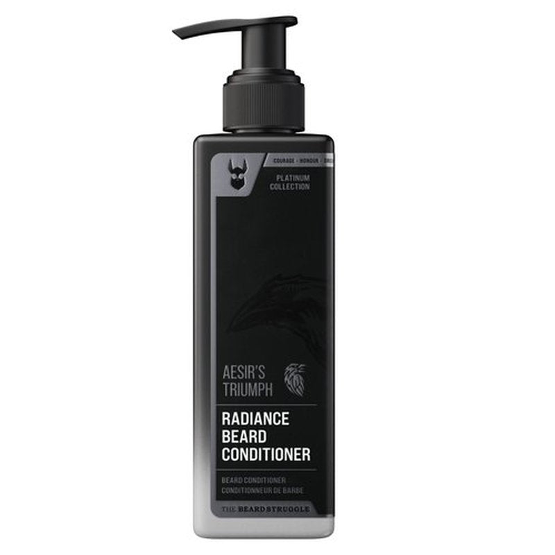 The Beard Struggle - Marksman's Beard Conditioner - Aesir's Triumph, Platinum Collection - Nourish, Softens, & Strengthens Beard - Radiance Beard Conditioner for Men (8 Fl oz)