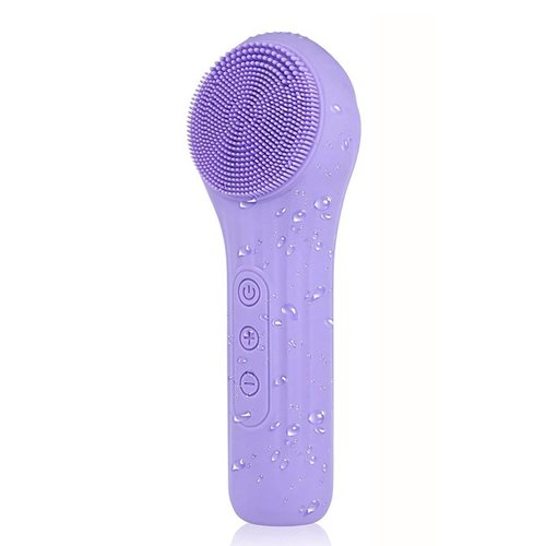Facial Cleansing Brush face Scrubber Waterproof and Rechargeable Face Scrub Brush for Men & Women, Electric Silicone Face Scrubber for Facial, Electric Deep Cleaning, Exfoliating and Massaging
