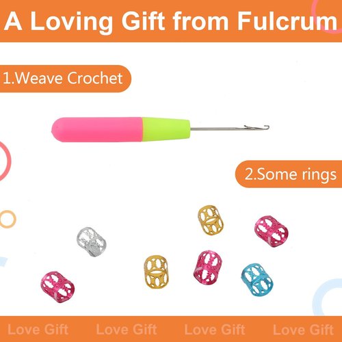 Fulcrum Passion Twist Crochet Hair 8 Inch, 9 Packs Pre Looped Passion Twist Hair, Pre-Twisted Passion Twist Crochet Hair For Black Women (8Inch (Pack of 9), TBUG#)