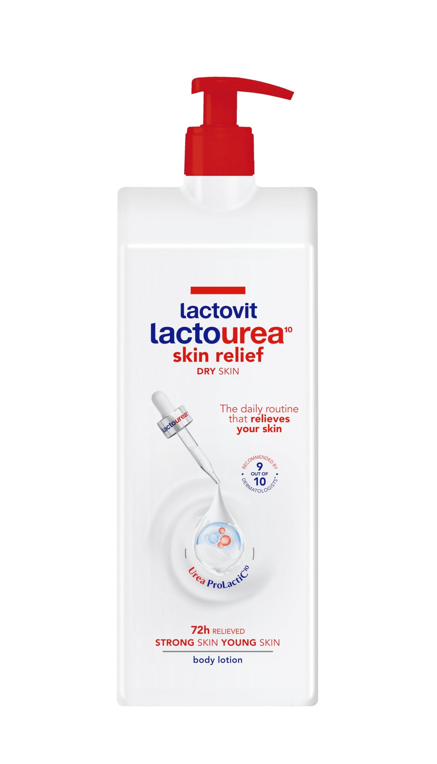 Lactovit | Lactourea Body Lotion, Dry Skin | Hydrating Cream | 1000 ml