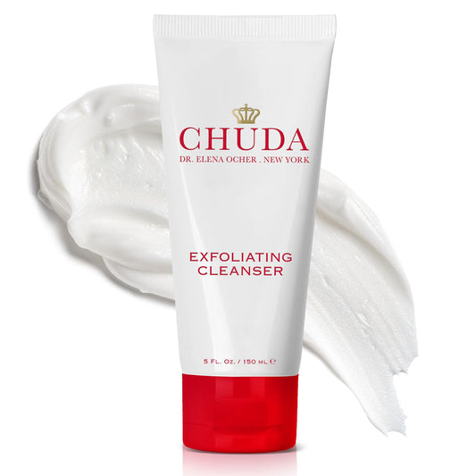 CHUDA Exfoliating Cleanser - Deep Cleansing Hydrating Face Wash | Anti-Aging Formula, 150ml for All Skin Types