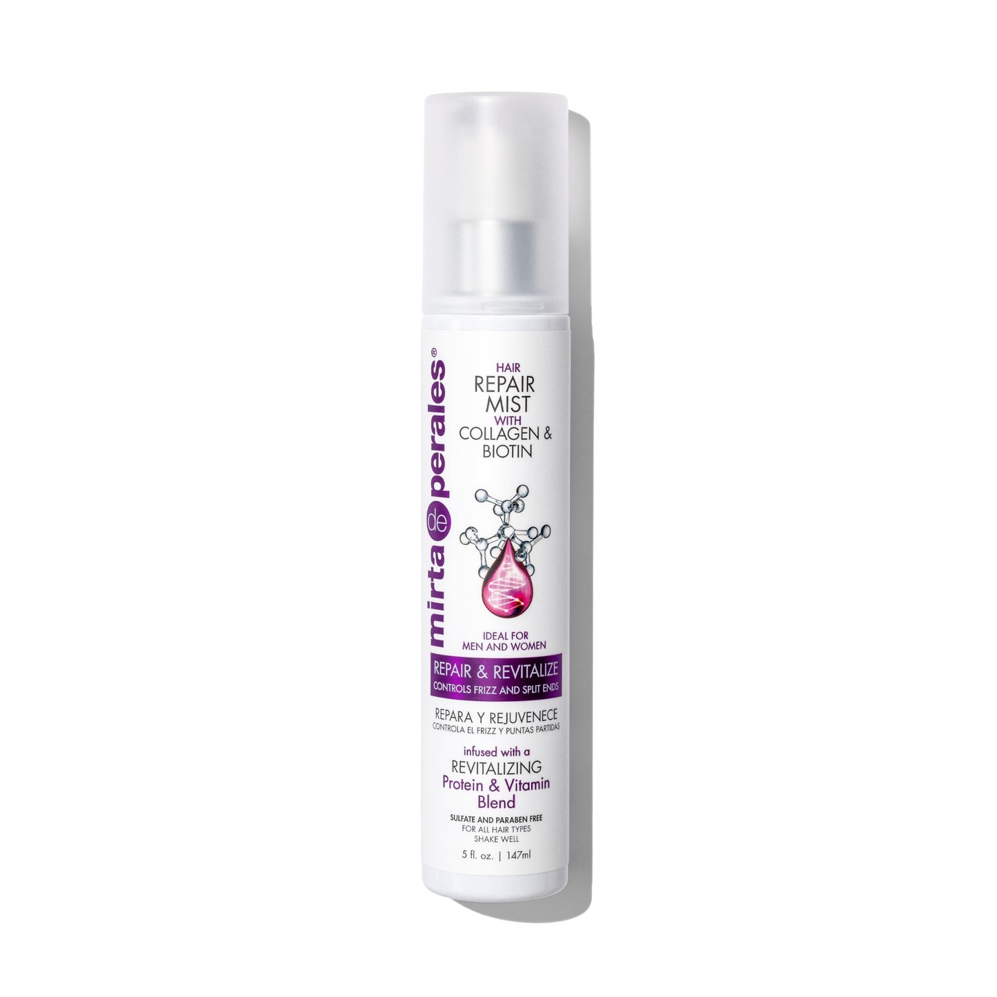 Mirta de Perales Hair Repair Mist for Damaged or Frizzy Hair