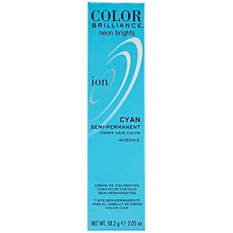 Ion Cyan Semi Permanent Hair Color Cyan