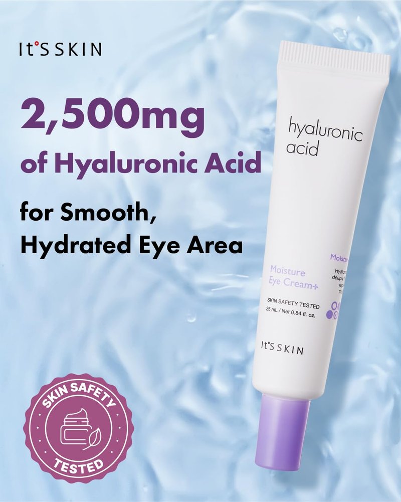 It'S SKIN Hyaluronic Acid Eye Cream - Moisturizing Anti-Wrinkle Treatment for Puffy Eyes & Dark Circles | 0.84 oz
