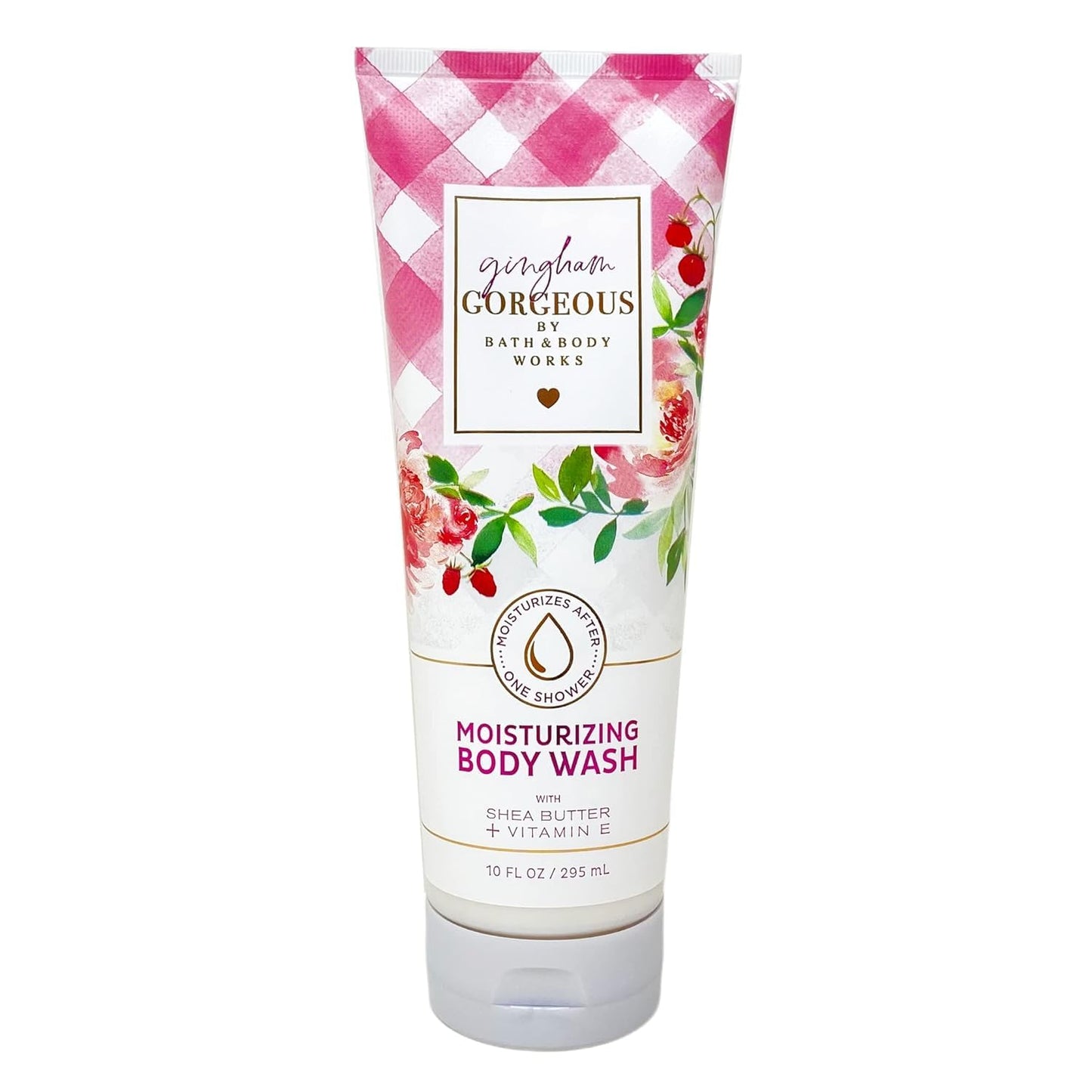 Bath & Body Works Gingham Gorgeous Moisturizing Body Wash 10 oz (Gingham Gorgeous)
