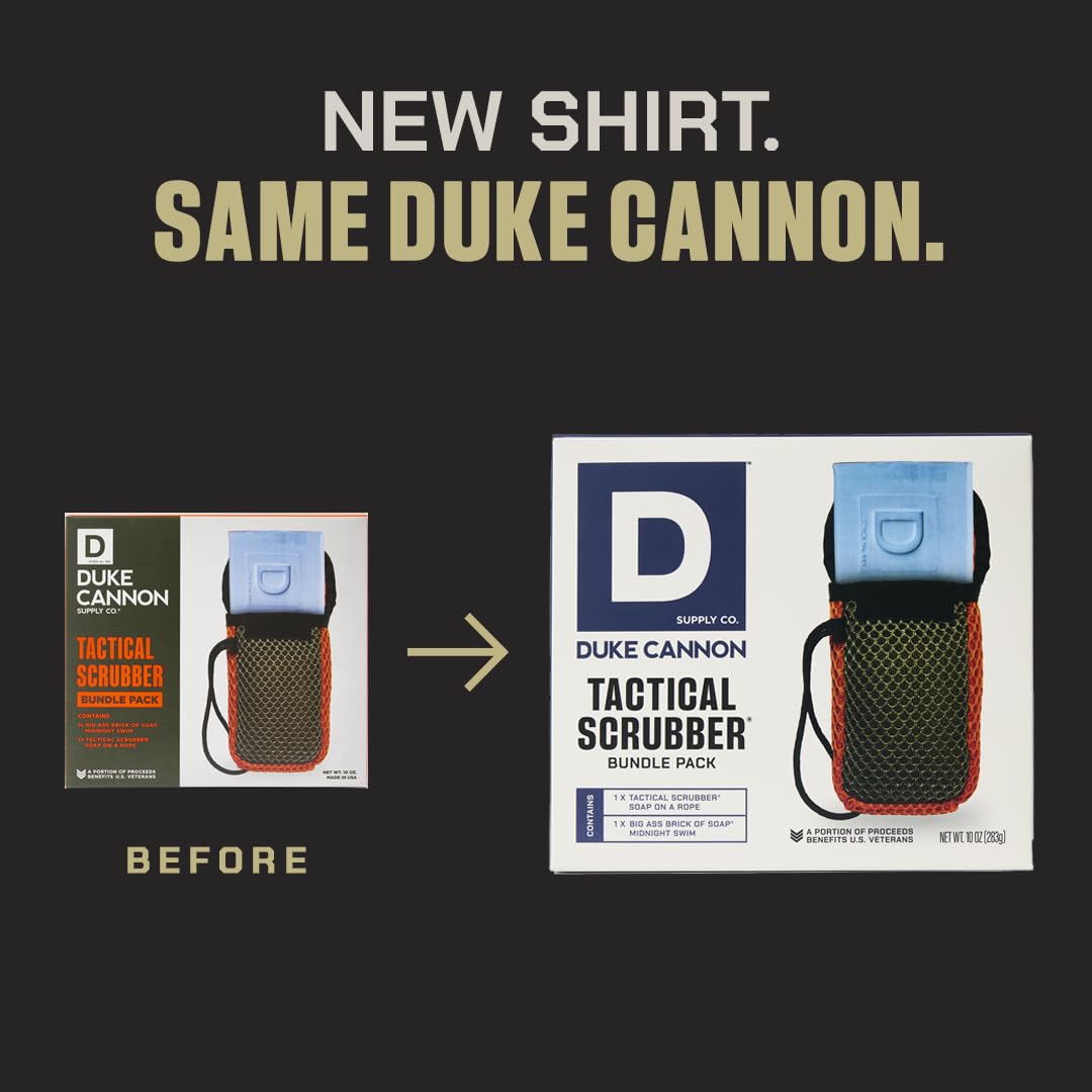 Duke Cannon Supply Co. Tactical Scrubber Big Brick of Soap - Naval Diplomacy