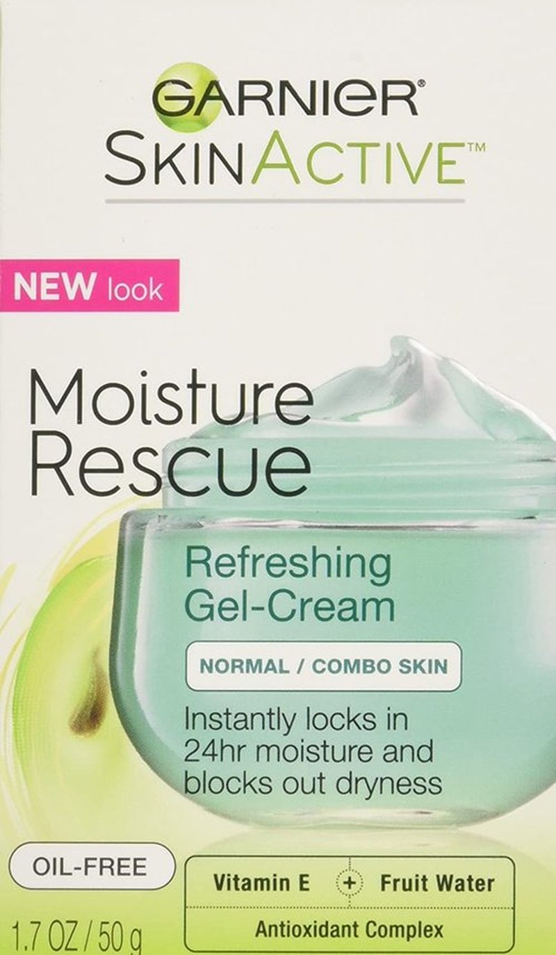 Garnier SkinActive Moisture Rescue Refreshing Gel Cream 1.7 oz (Pack of 2)
