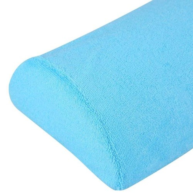 Nail Pillow, Nail Arm Rest Cushion Hand Pillow Pad Salon Nail Hand Rest Cushion Detachable Washable Nail Art Soft Sponge Pillow Nail Art Manicure Tool for Nails Art Salon Home DIY (Lake Blue)