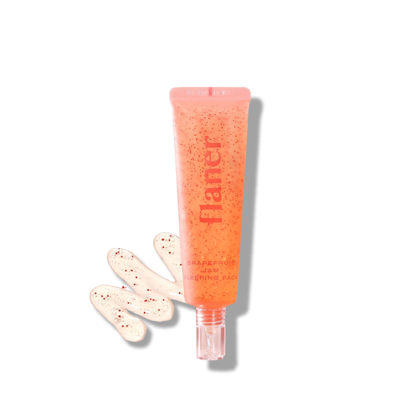 flaner Grapefruit Jam Sleeping Mask – Revitalizing Overnight Face Mask, Vitamin C, Melatonin, Adenosine, Night Deep Hydration Care, Natural Ingredients, Korean Skin Care, 2.02 fl. oz.