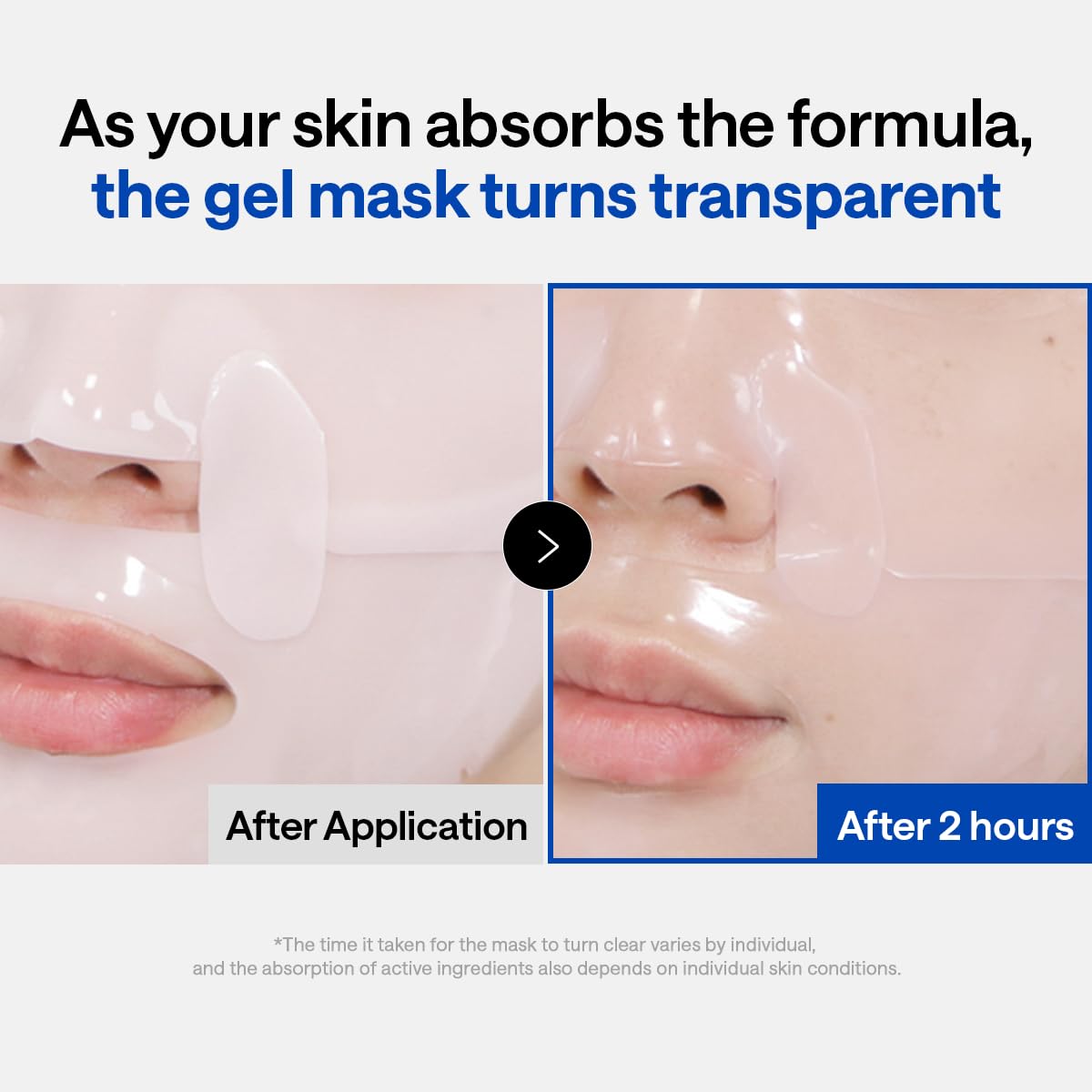 Mediheal Hydrogel Moisture Deep Mask - Overnight Hydrating & Plumping Gel | 4 Pack for Smooth Skin