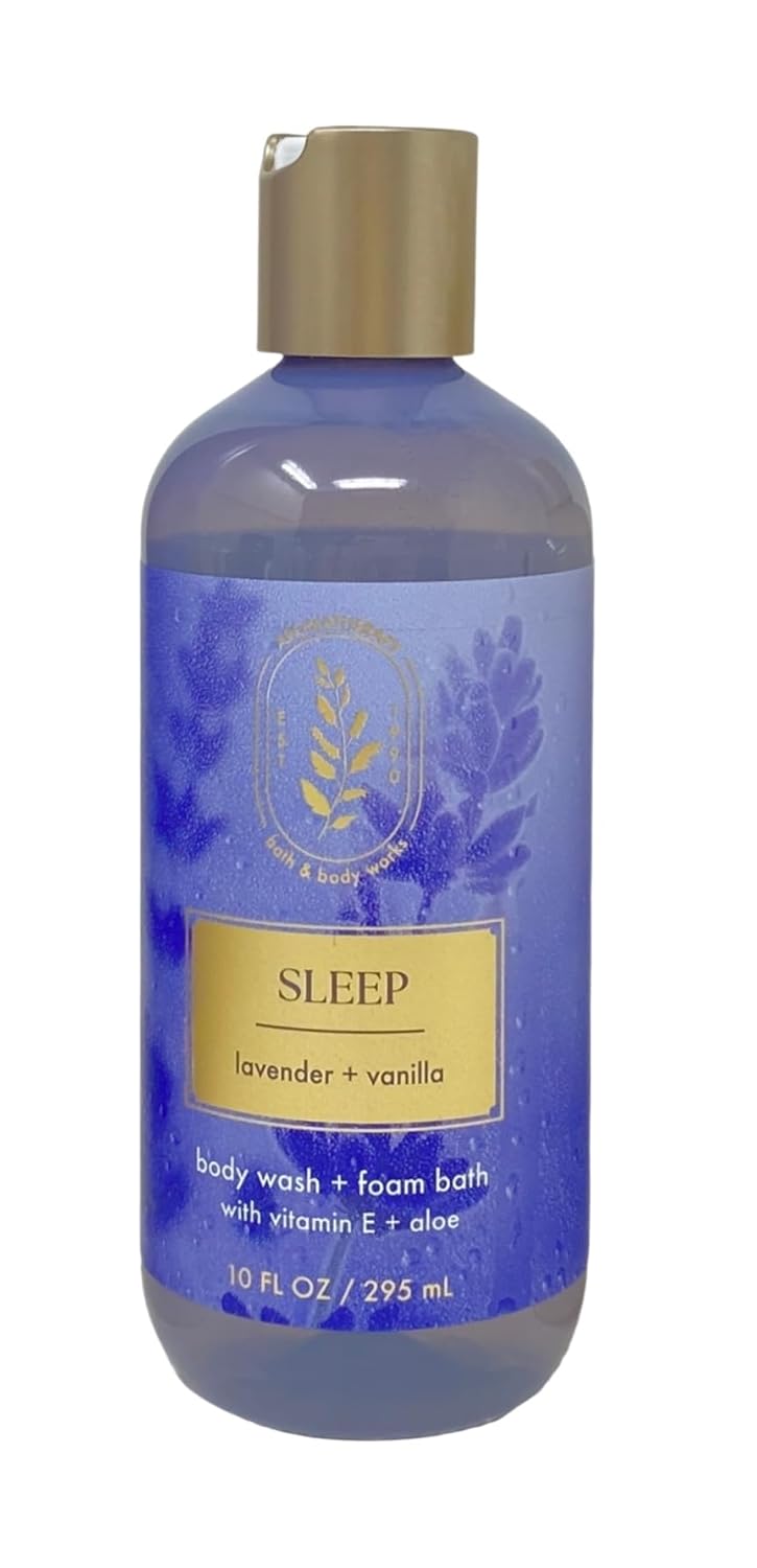 Aromatherapy Sleep Lavender & Vanilla Essential Oil Mist | Hydrating Body Cream & Wash Set