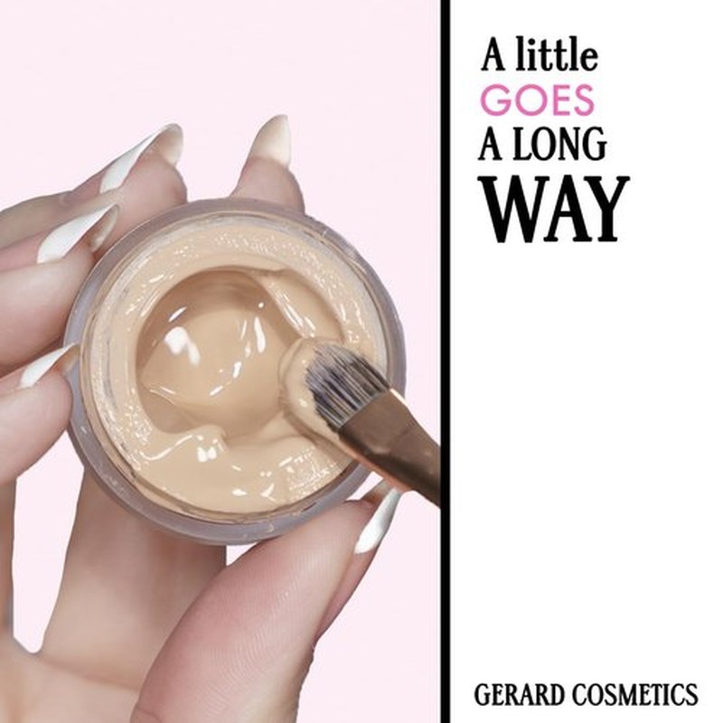 Gerard Cosmetics Clean Canvas Fair Eye Concealer and Base Smudge Proof | Makeup Primer and Eyeshadow Base | Made in the USA | Vegan Formula | Cruelty Free