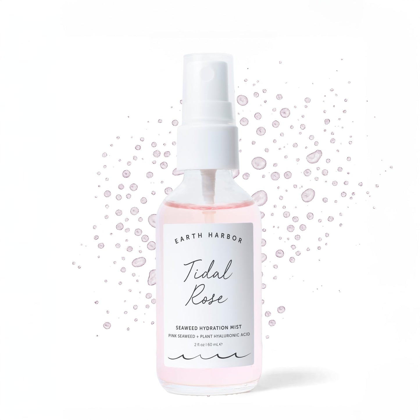 Earth Harbor Tidal Rose Seaweed Hydration Mist & Facial Toner, 2 fl oz