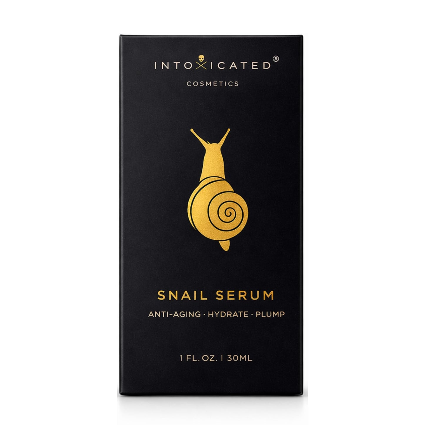 Intoxicated Cosmetics Snail Serum - Luxurious Anti-Aging Skin Care with XEP-018 and Hyaluronic Acid for Extreme Lifting, Hydration and Regeneration