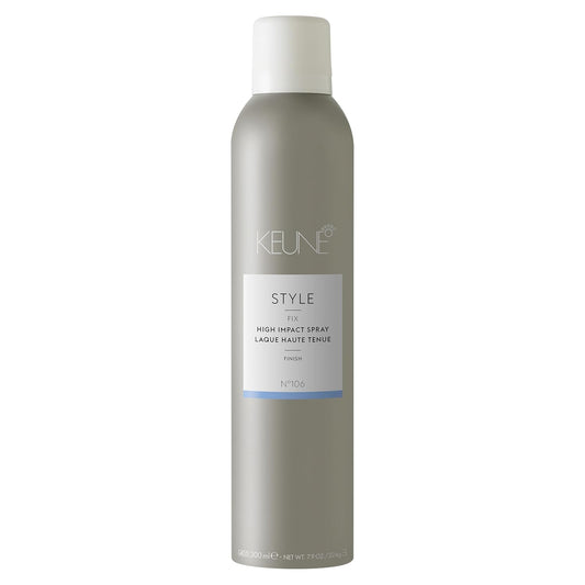 Keune Style High Impact Spray Hairspray for Strong Hold, 24-Hour Hold & Humidity Protection, 9.2 Fl Oz