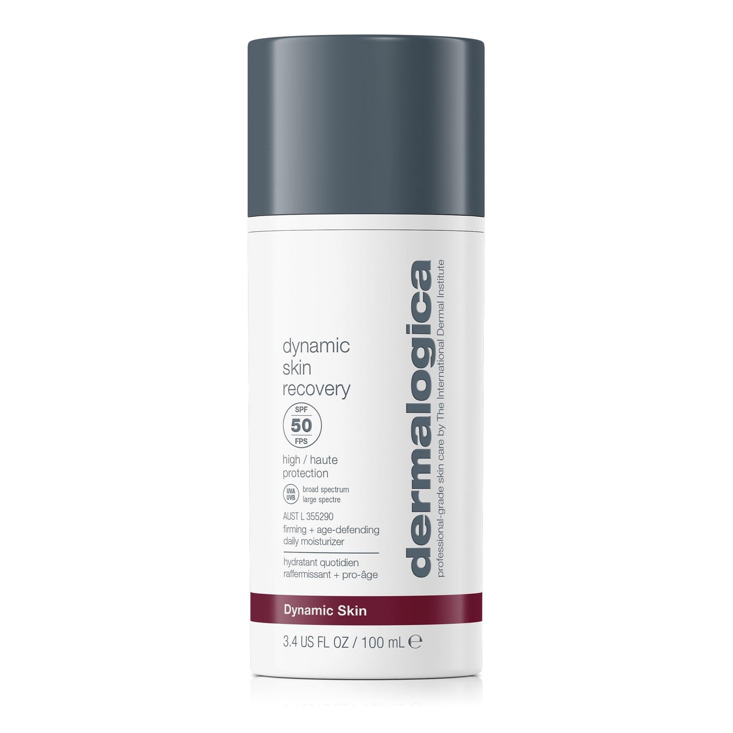 Dermalogica Dynamic Skin Recovery SPF50, Anti-Aging Face Sunscreen Moisturizer, Medium-Weight Non-Greasy Broad Spectrum, 3.4 Fl Oz