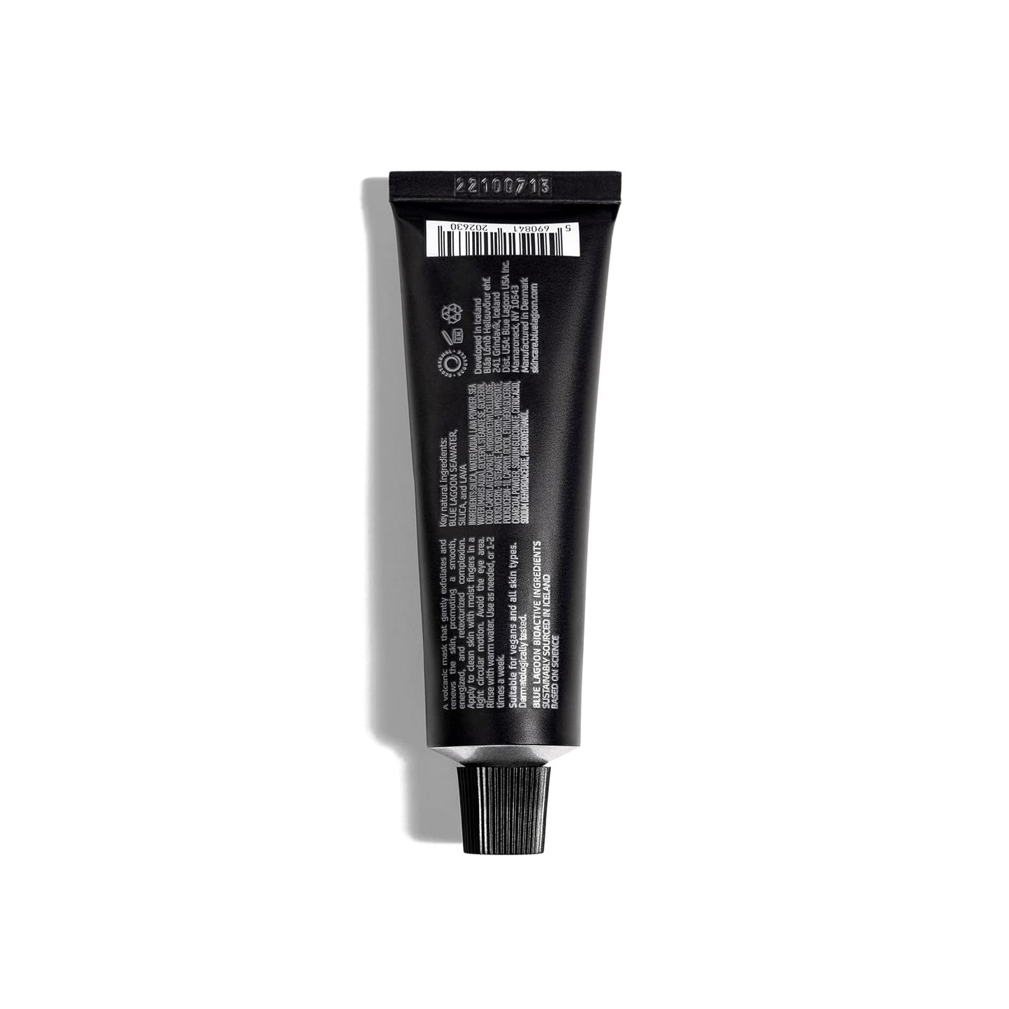 Blue Lagoon - Resurfacing Exfoliating Volcanic Lava Scrub Face Mask - Hydrating and Moisturizing Face Mask - Bioactive Icelandic Skincare (1 oz | 30 ml)