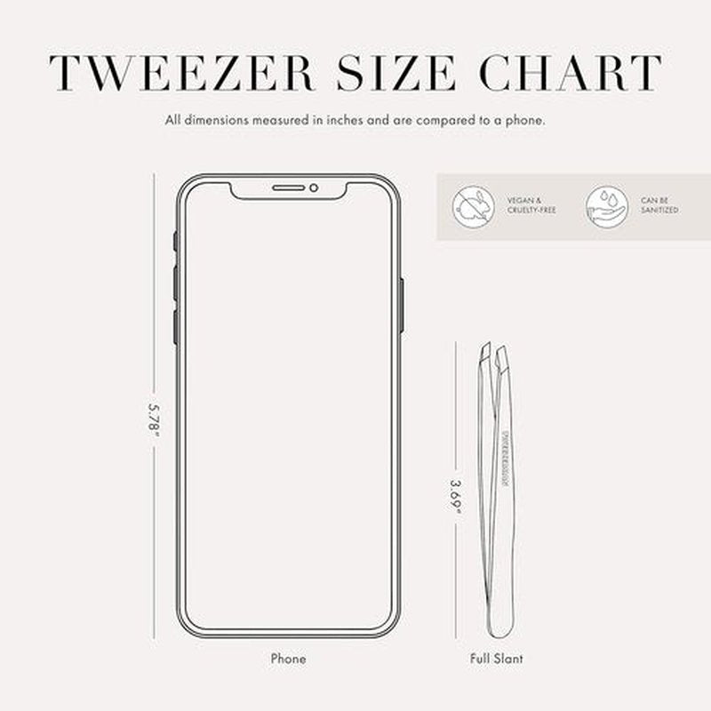Tweezerman Stainless Steel Point Tweezer - Eyebrow Precision Tweezers, Facial and Ingrown Hair Removal (Pretty In Pink)