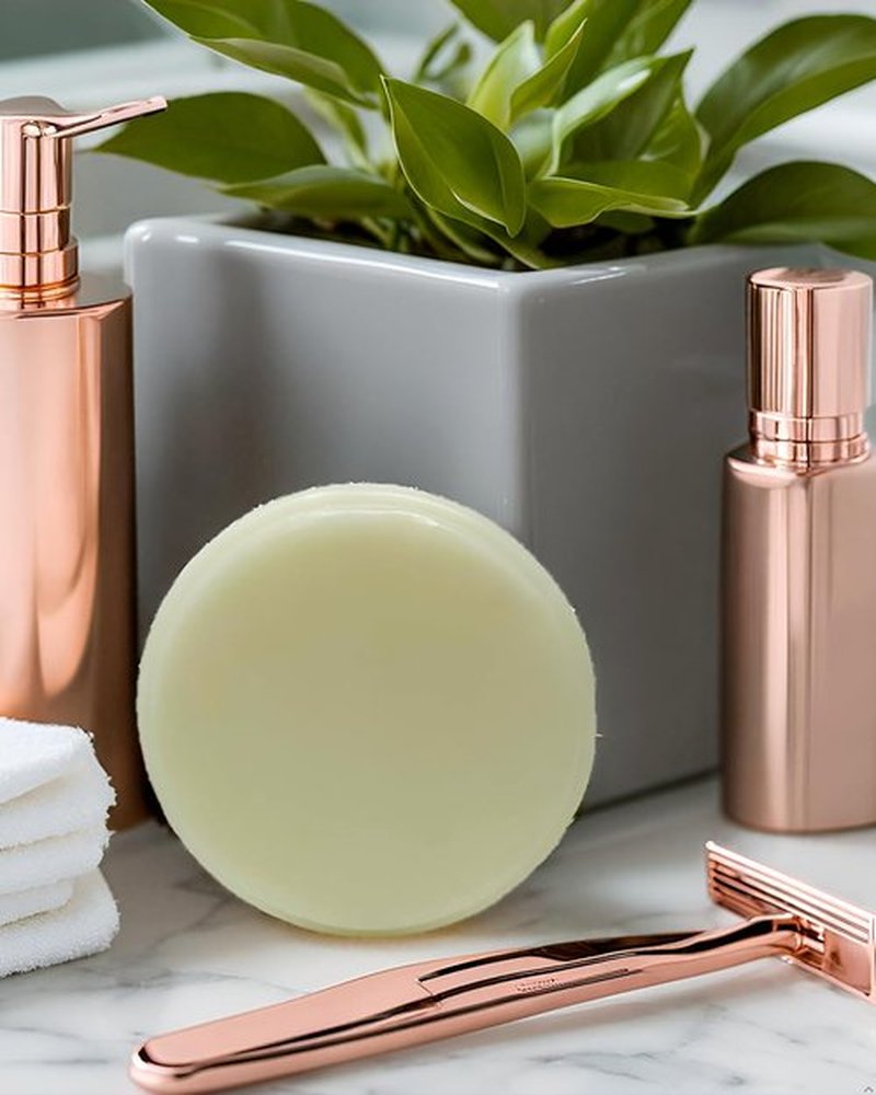 Women's Unscented Shea Butter All Natural Shaving Soap – Ideal for Sensitive Skin, Long Lasting, and Perfect for Shaving Legs – Moisturizes and Rehydrates Skin