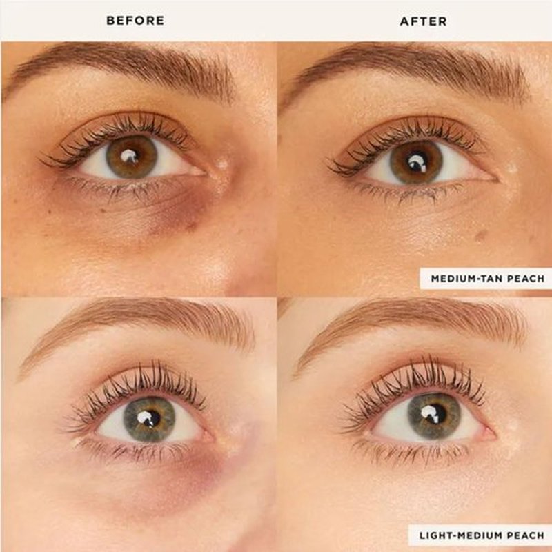 Cc Undereye Corrector, Cc Cream Foundation Under Eye Concealer, Stay Long Lasting Moisturizing (Light-Medium)
