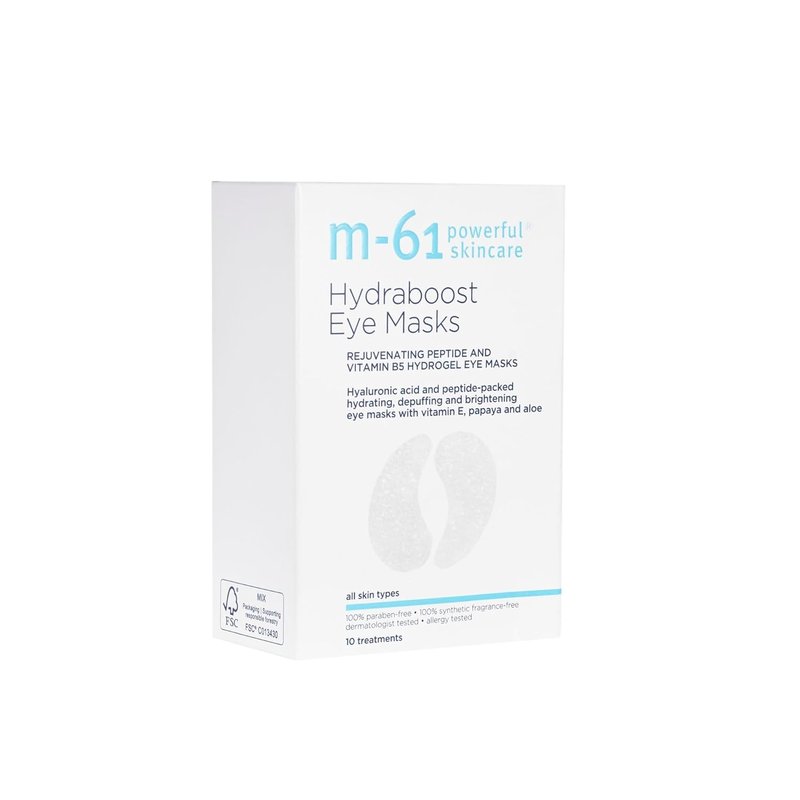 Hydraboost Eye Masks - Hydrogel Under Eye Patches with Hyaluronic Acid & Peptides | Reduces Puffiness & Dark Circles