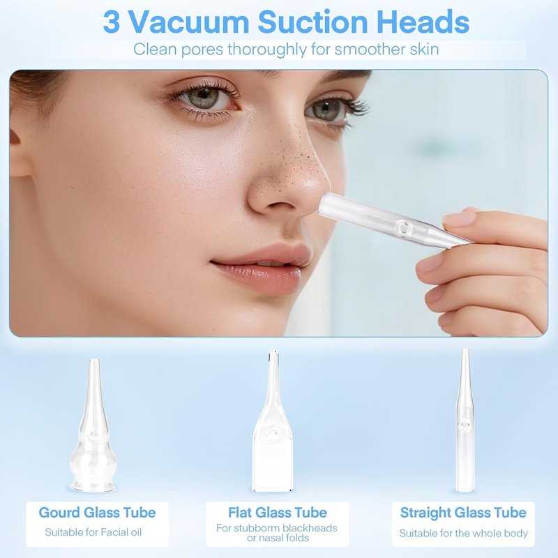 Diamond Micro Dermabrasion Machine - Professional Facial Skin Care Device for Home Use | 0-68cmHg