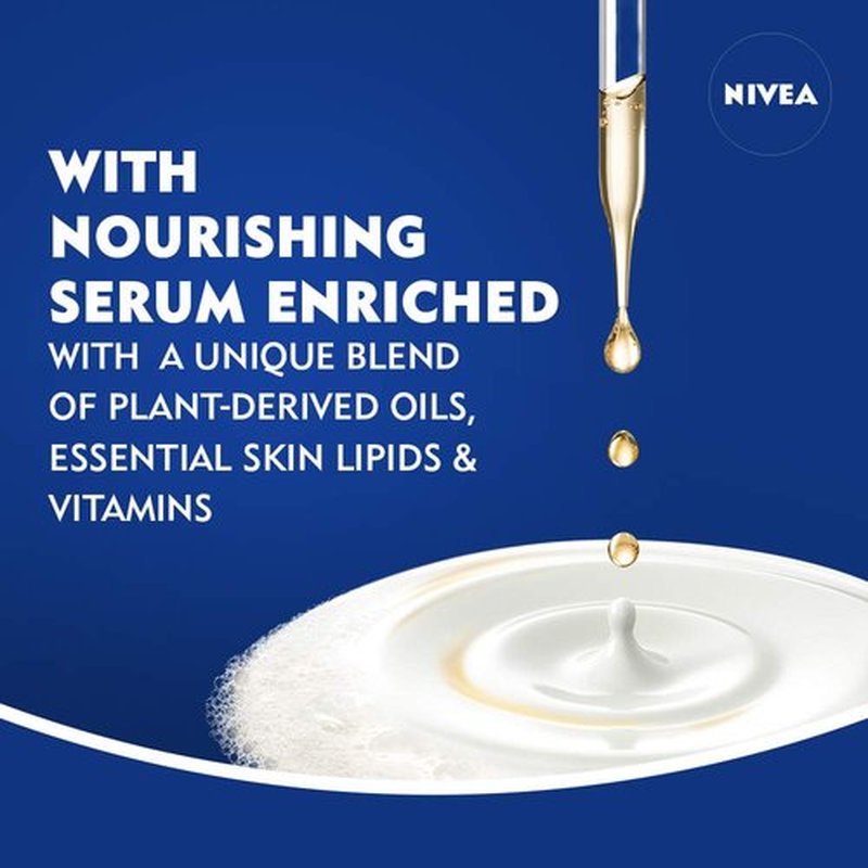 NIVEA Shea Butter Nourishing Body Wash, Moisturizing Body Wash for Dry Skin, 20 Fl Oz Bottle (Pack of 2)