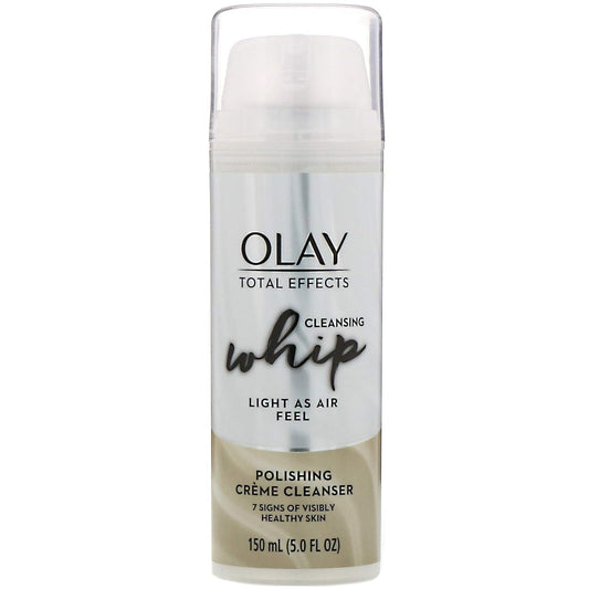 Olay Total Effects Whip Cleanser Pump - 5 oz Anti-Aging Facial Cleanser