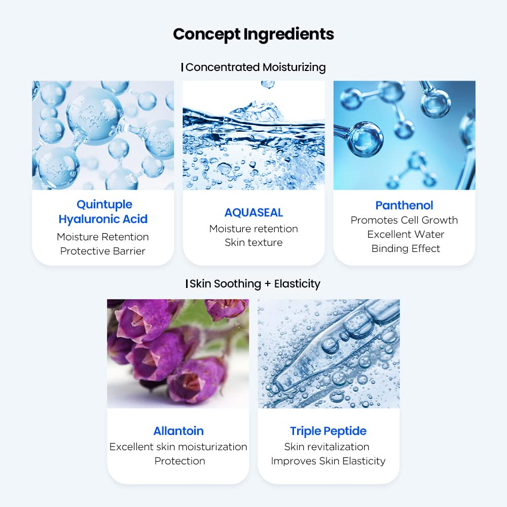 JMsolution Water Luminous SOS Ringer Mask Plus (10 Sheets, 35ml Each) | Intensive Hydration & Soothing Care Korean Sheet Mask | Water Glow Skin Care | K-Beauty Face Mask