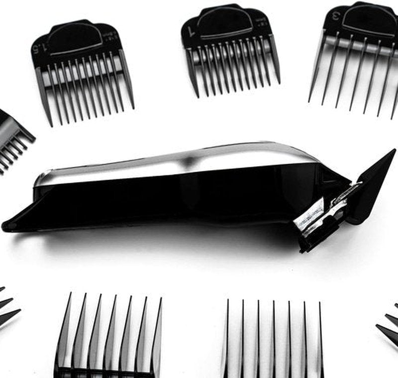 Kaynway 10 Pack Clipper Guards for Andis Master Fade Envy Lithium Ion Clipper Comb Guides with Magnetic Clip -from 1/16 Inch to 1 Inch(1.5-25mm)